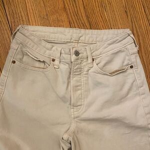 Old Navy High Rise Women's Jeans - Cream